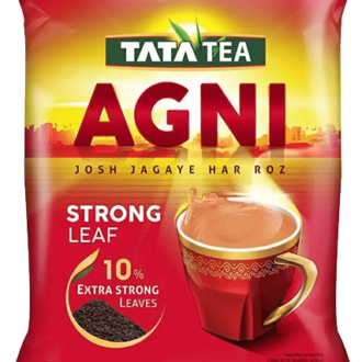 Tata Strong Tea Agni 10% Leaves Spices Black Tea Pouch
