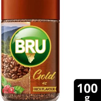 BRU Gold Premium Freeze Dried Instant Coffee (100 g)