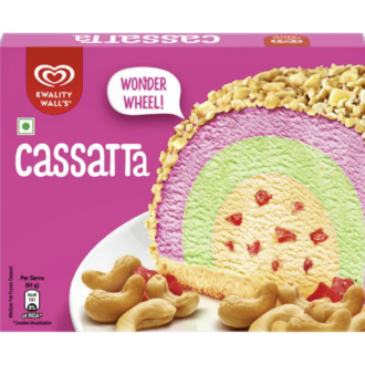 Kwality Wall's Cashew Cassata  (64 g)