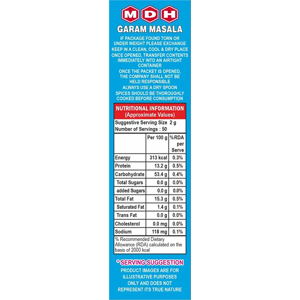 Mdh Garam Masala <br> 50 gm - Image 2