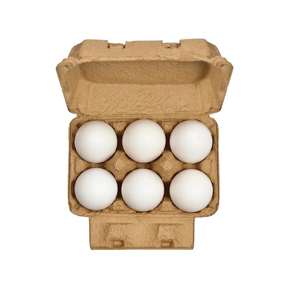 Table White Eggs, Pack of <br> 6 - Image 2