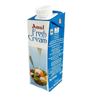 Amul Fresh Cream 250ml Pack