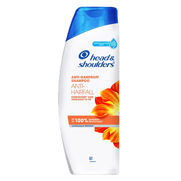 Head & Shoulders , Anti Dandruff Shampoo, Anti Hairfall, 340 ML