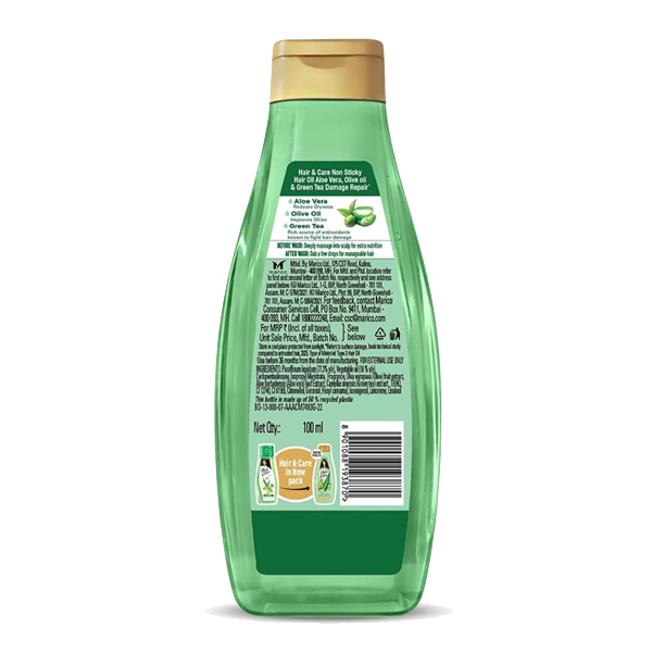Hair & care aloe vera damage repair Hair oil 100 ml - Image 2