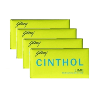 CINTHOL Lime Bath Soap (4 x 75 g)