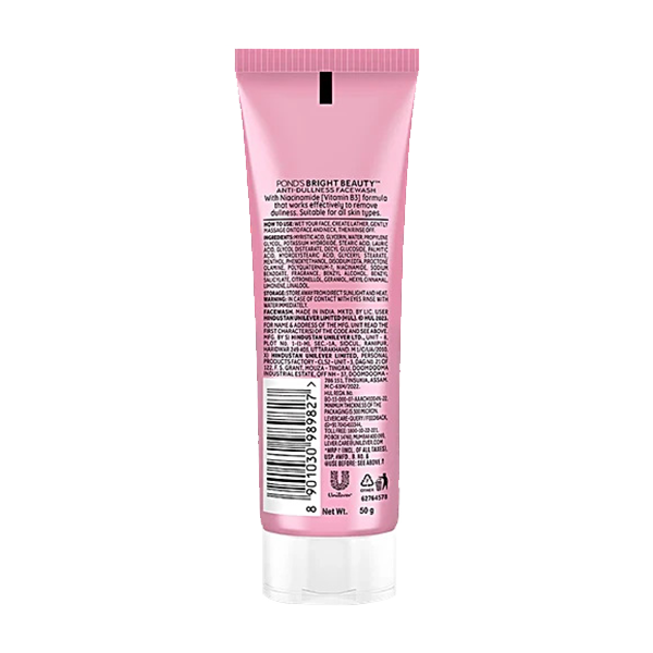 Ponds Bright Beauty Spot-less Fairness & Germ Removal Facewash 50 g