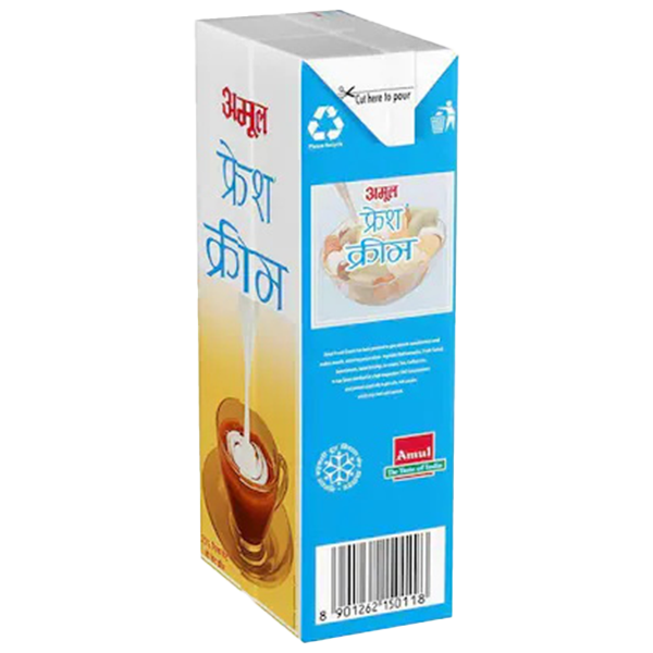 Amul Fresh Cream <br> 1 L - Image 2