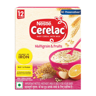 CERELAC Baby Food Cereal Multigrain & Fruits 300g