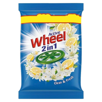 Active Wheel Blue Lemon & Jasmine Detergent Powder 500g