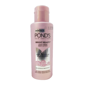 Ponds Bright Beauty Light Creme Body Lotion For Smooth & Bright skin, 90ml