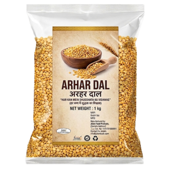 Arhar Dal 1kg premium quality toor dal for healthy everyday cooking