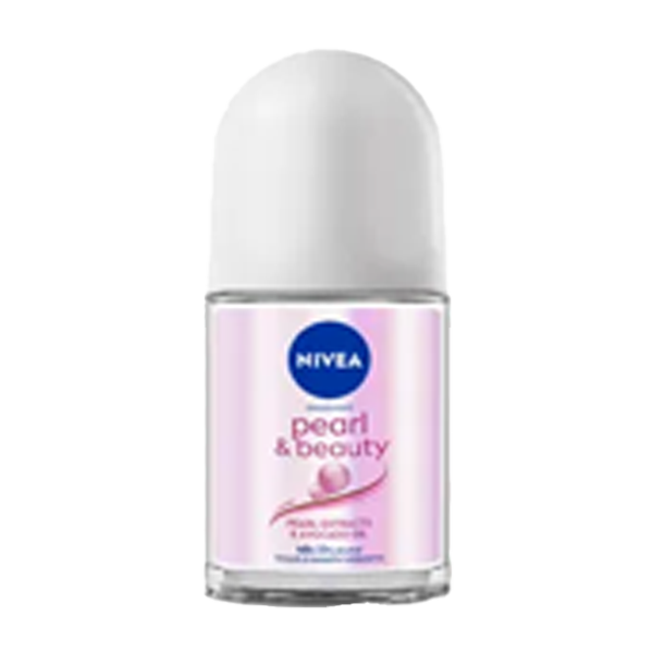 Nivea Pearl & Beauty Roll On Deodorant, 25 ml