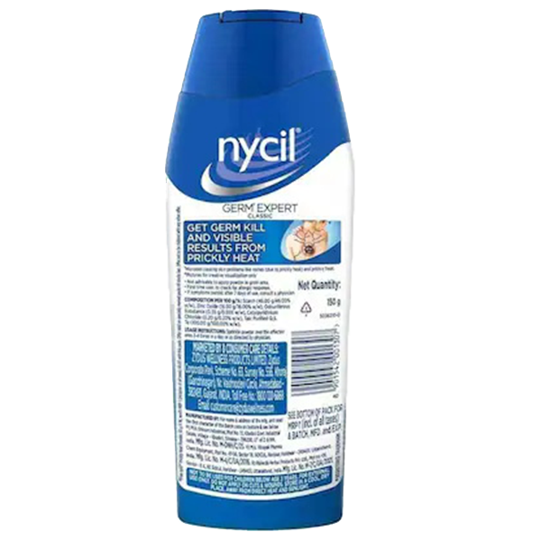 Nycil Germ Expert Prickly Heat Powder 50gm - Image 2