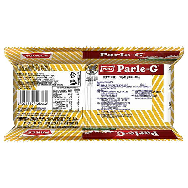 Parle-G Original Glucose Biscuits, 90 g - Image 2