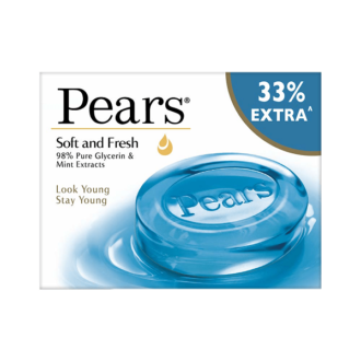 Pears Soft & Fresh Soap Bar 100 g