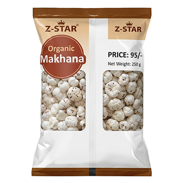 Z Star Premium Quality Organic Makhana 250 g