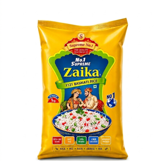 Zaika Chawal Pulav 1kg Premium Quality Aromatic Rice